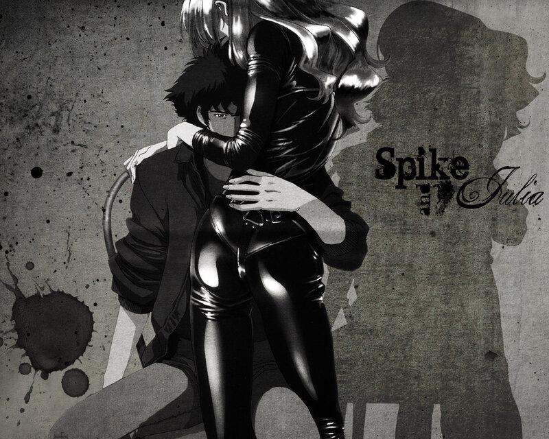 Spike and Julia embrace
