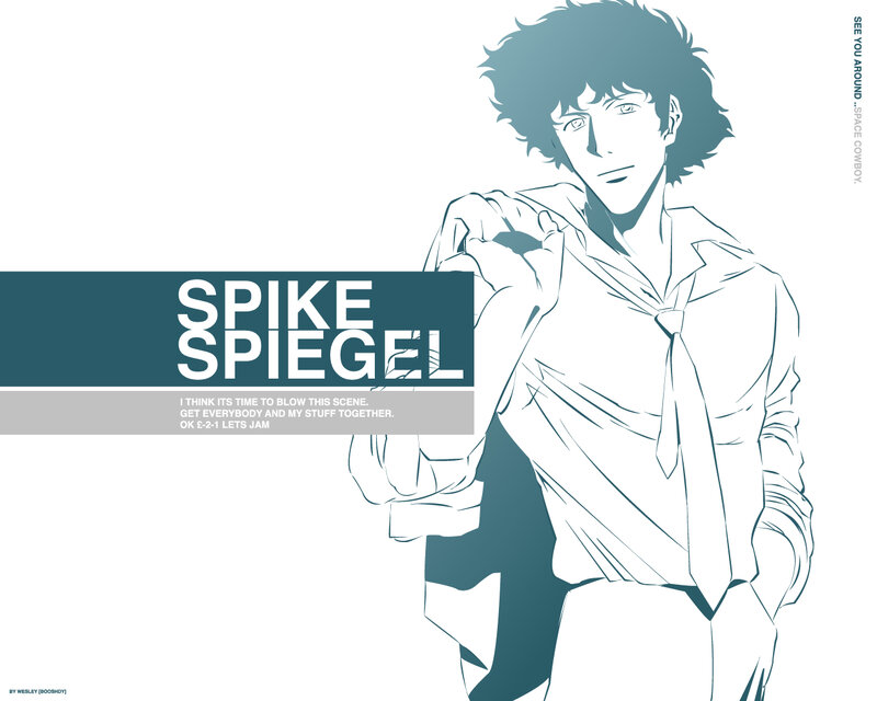 Spike Spiegel from Cowboy Bebop