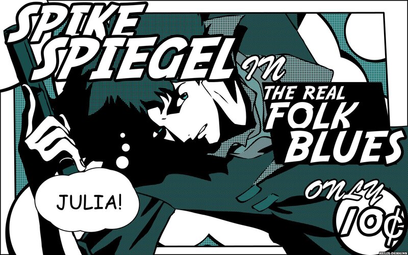 Spike Spiegel in Comic