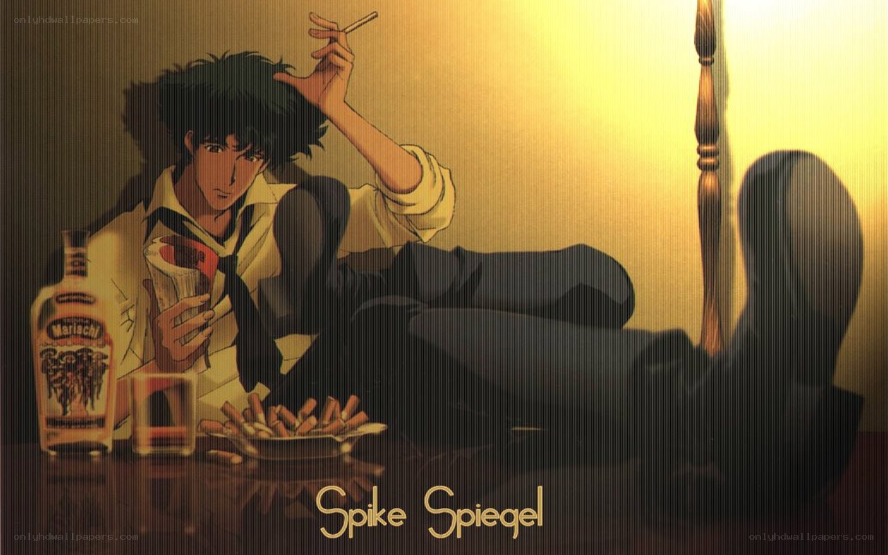 Spike Spiegel relaxing