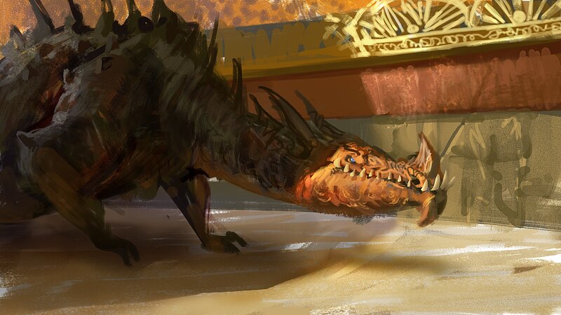 Spiked Dragon Creature