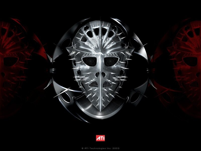 Spiked Hockey Mask