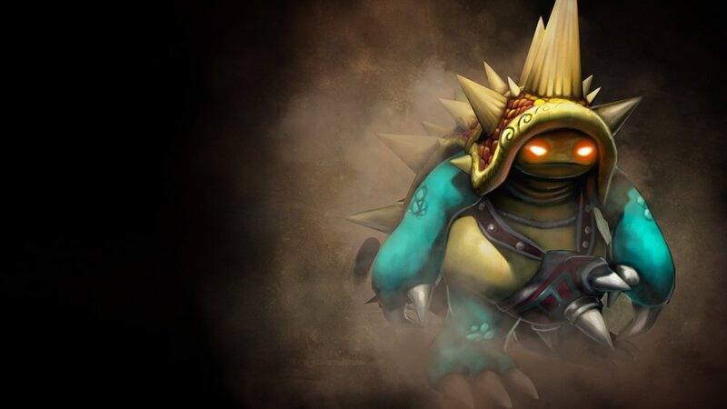 Spiked Turtle Creature — Brown