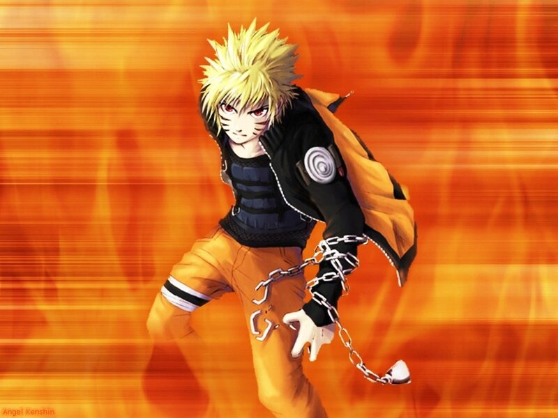 Spiky Blonde-haired Character