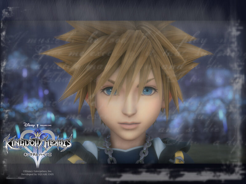 Spiky-haired Boy — Blue
