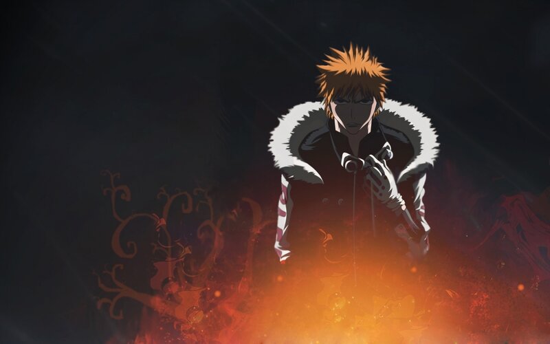 Spiky-haired Character — Black, Dramatic, Night