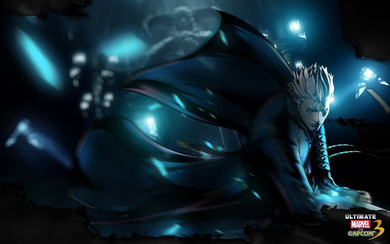 Spiky-haired Character in Cloak