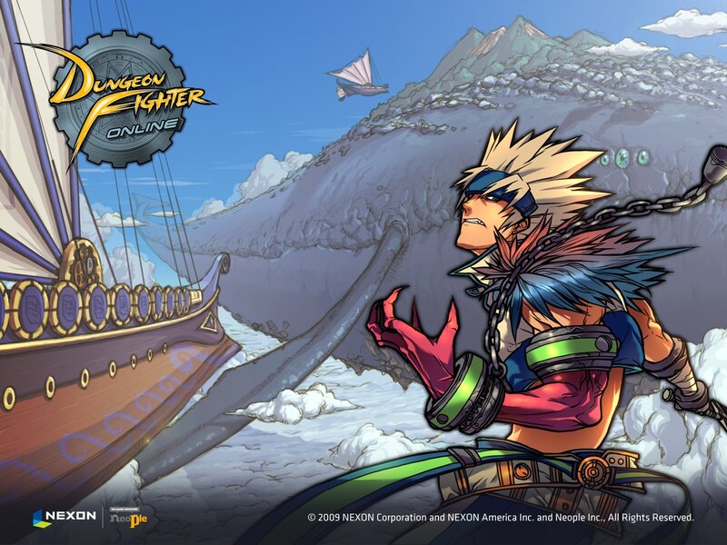 Spiky-haired Character on Whale
