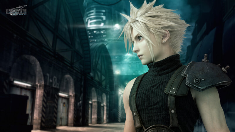 Spiky-haired Man in Black