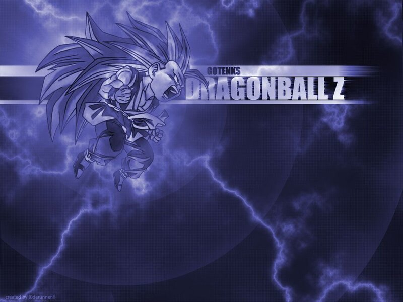 Spiky-haired Warrior — Blue, Dramatic, Anime, Lightning