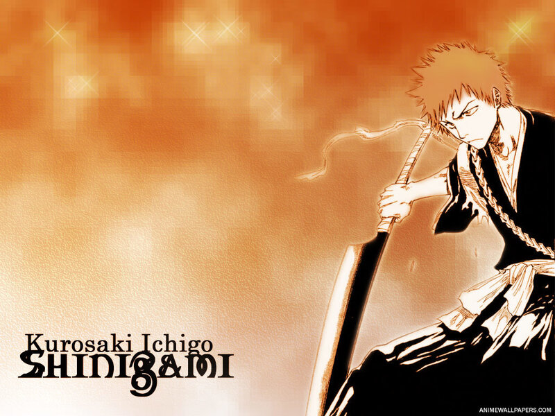 Spiky-haired Warrior — Orange, Dramatic, Anime