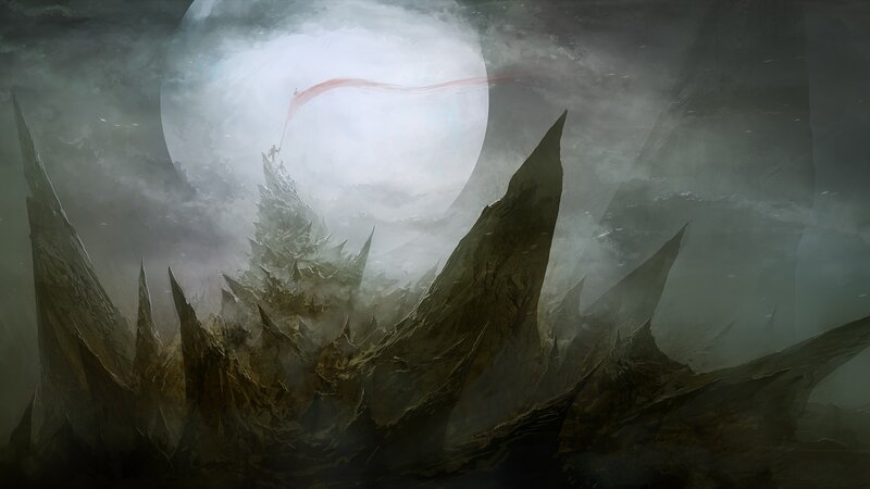 Spiky Rock Formations