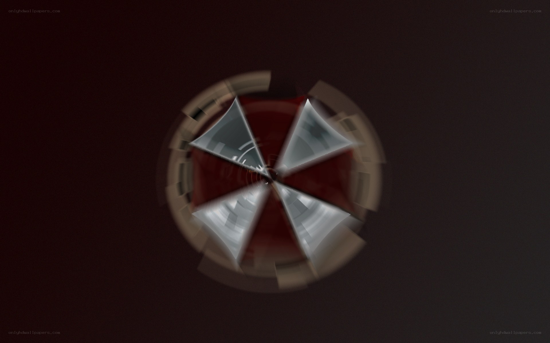 spinning umbrella logo