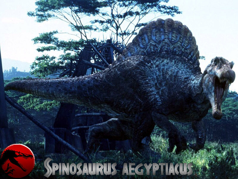 Spinosaurus in Jurassic Park