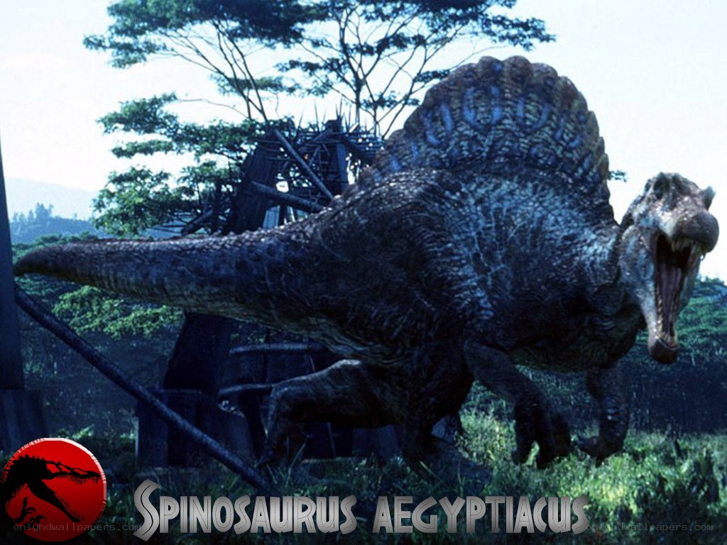 Spinosaurus in Jurassic Park