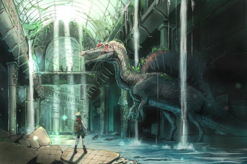 Spinosaurus in Ruins