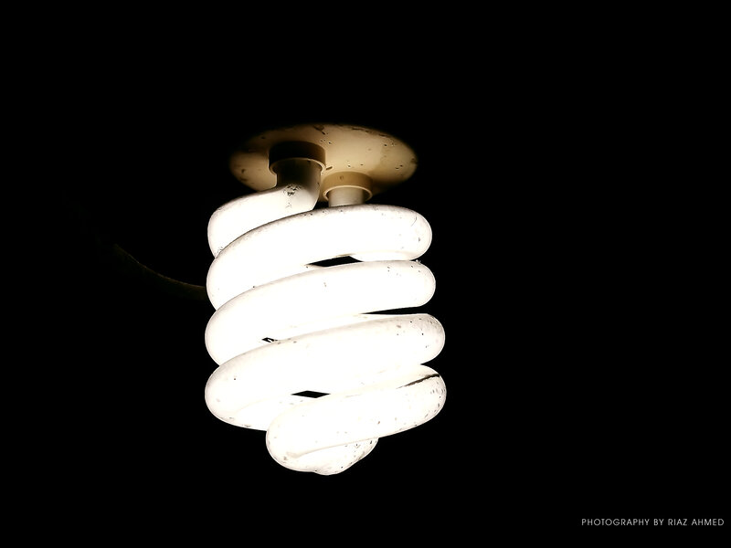 Spiral CFL Light Bulb