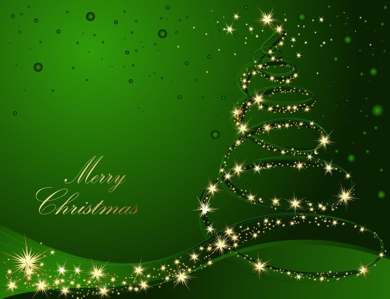 Spiral Christmas Tree — Green