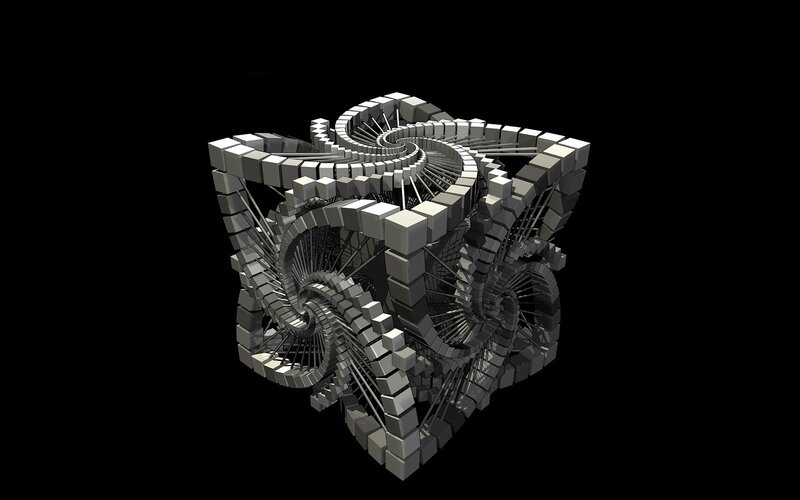 Spiral Cube Structure