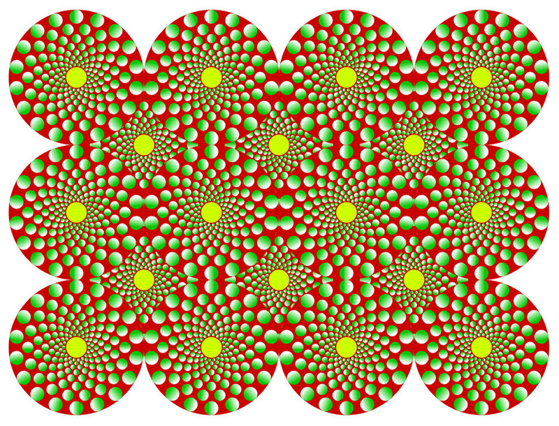 spiral dot pattern