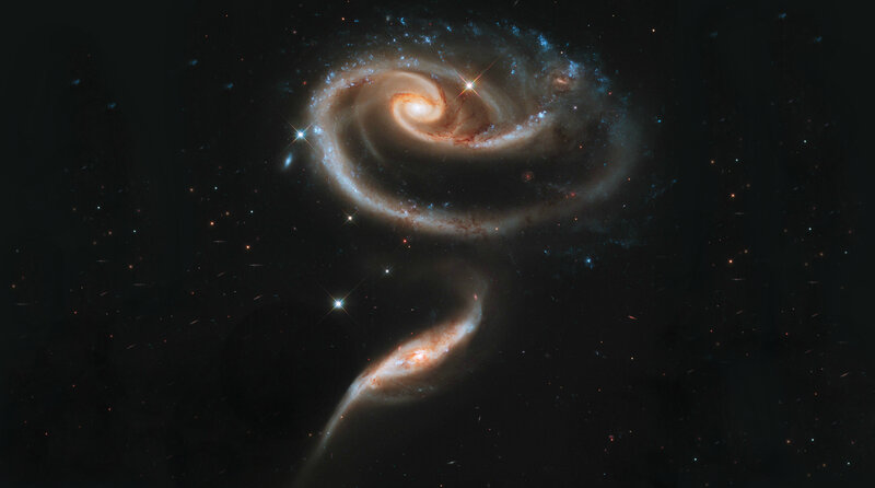 Spiral Galaxies Interacting
