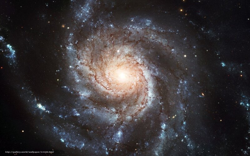 Spiral Galaxy — Black, Cosmic, Night, Photograph