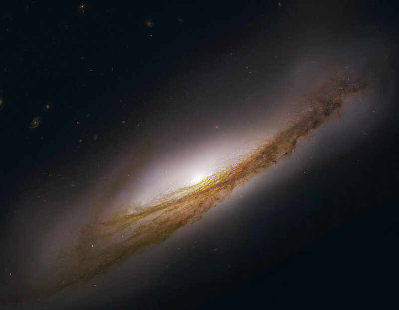 Spiral Galaxy — Black, Cosmic, Night