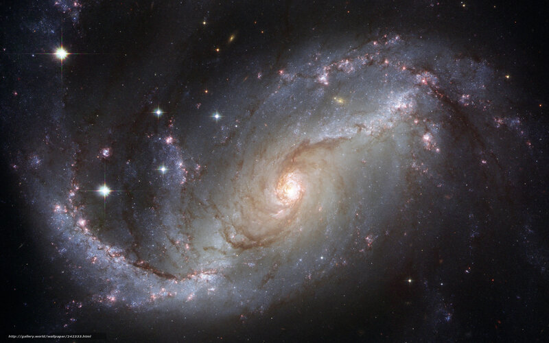 Spiral Galaxy — Black, Cosmic, Photograph, Stars