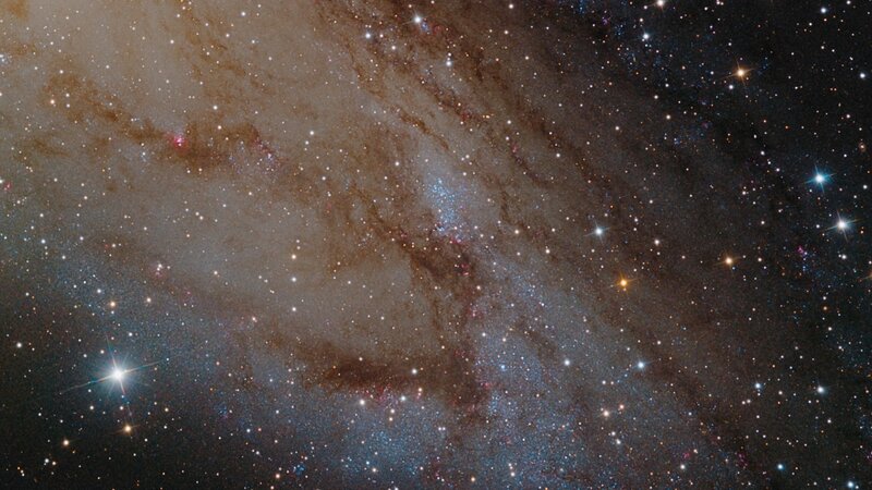 Spiral Galaxy — Black, Dramatic, Night, Photograph, Stars, Nebula, Cosmic Dust