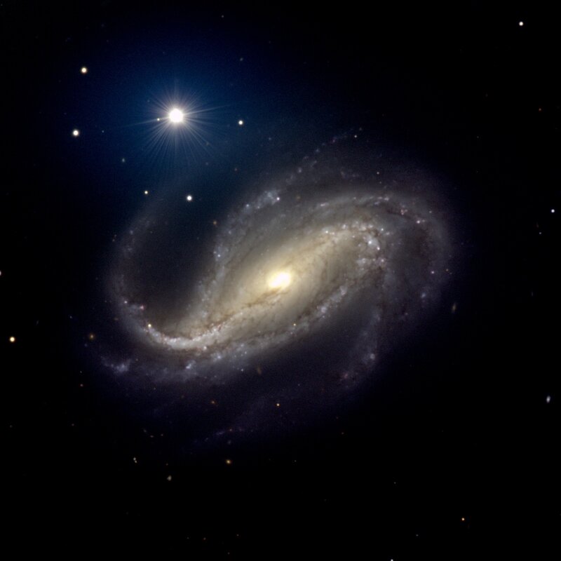 Spiral Galaxy — Black, Dramatic, Night, Photograph, Stars, Space