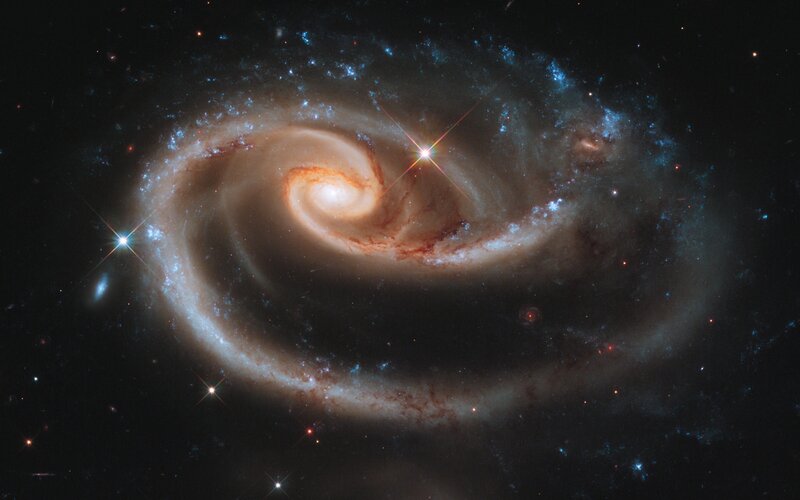 Spiral Galaxy — Black, Nebulae