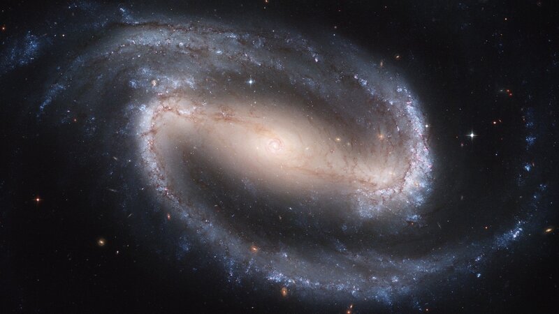 Spiral Galaxy — Black, Stars