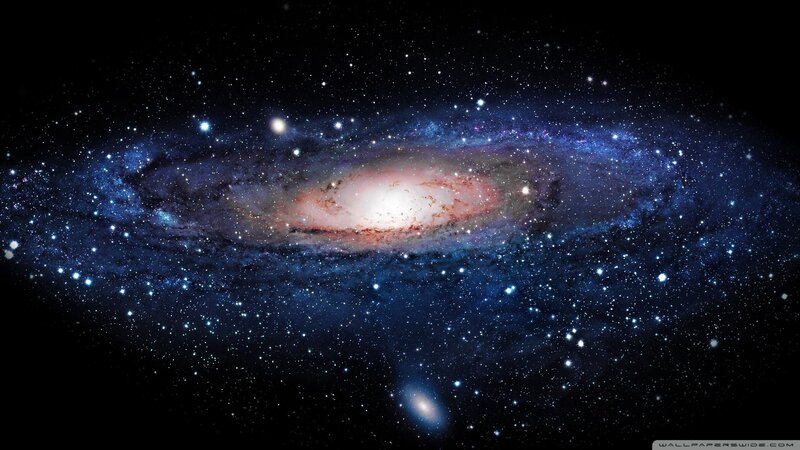 Spiral Galaxy — Blue, Cosmic, Night, Photograph, Stars, Nebula, Space