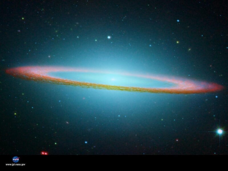 Spiral Galaxy — Blue, Serene