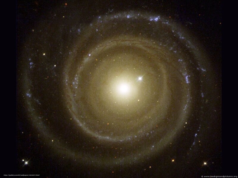 Spiral Galaxy in Deep Space