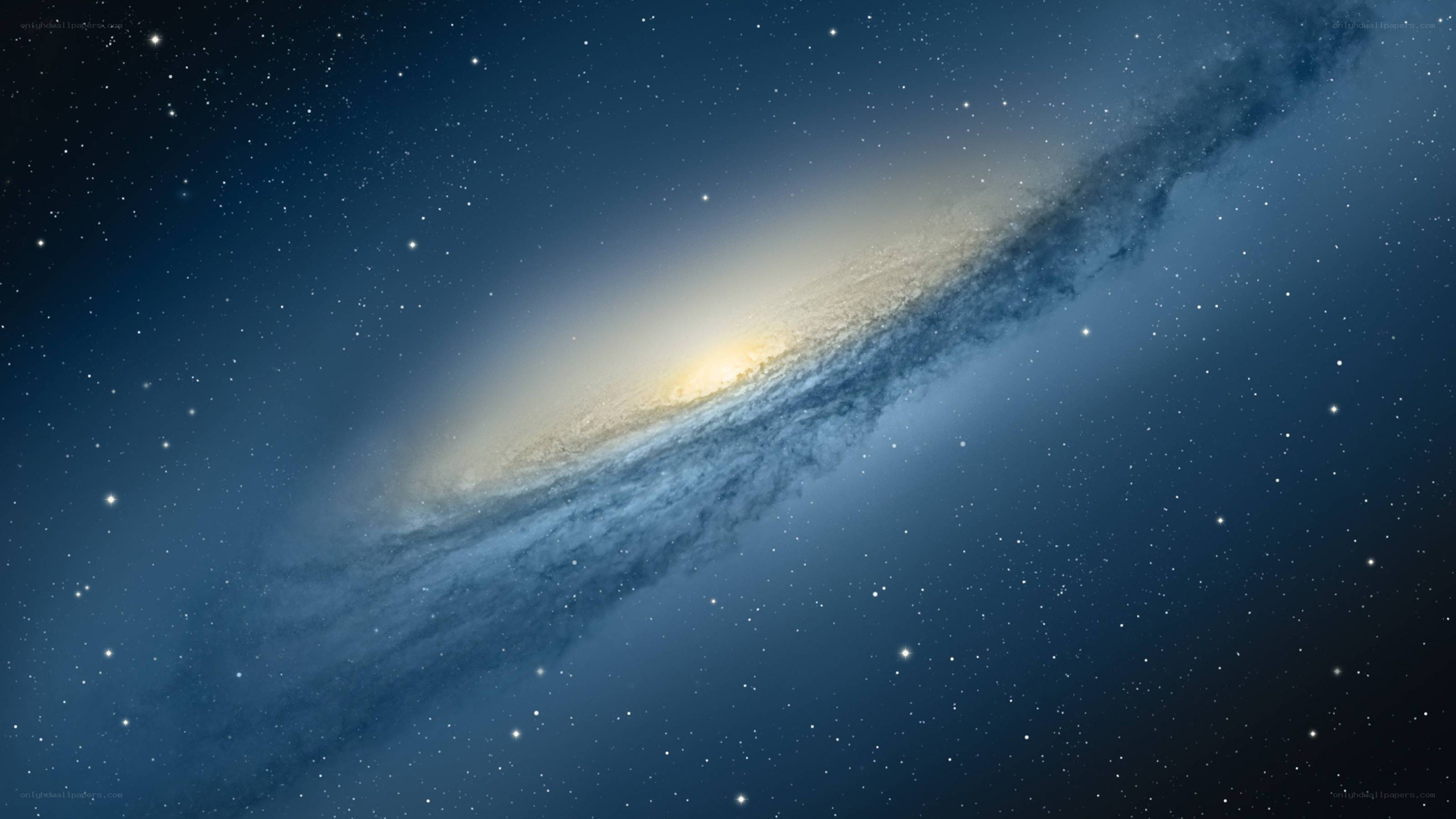 spiral galaxy in deep space