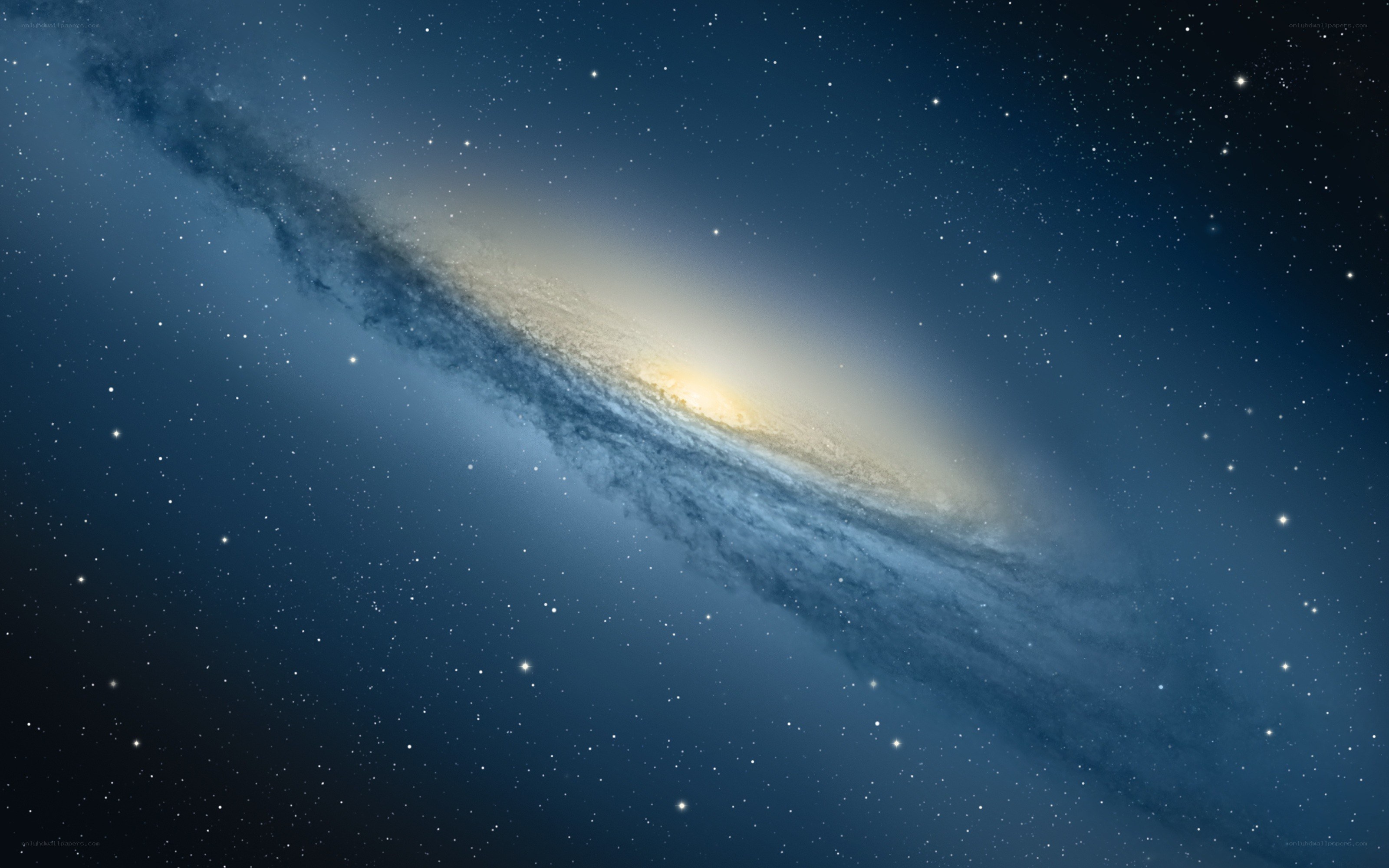 spiral galaxy in deep space