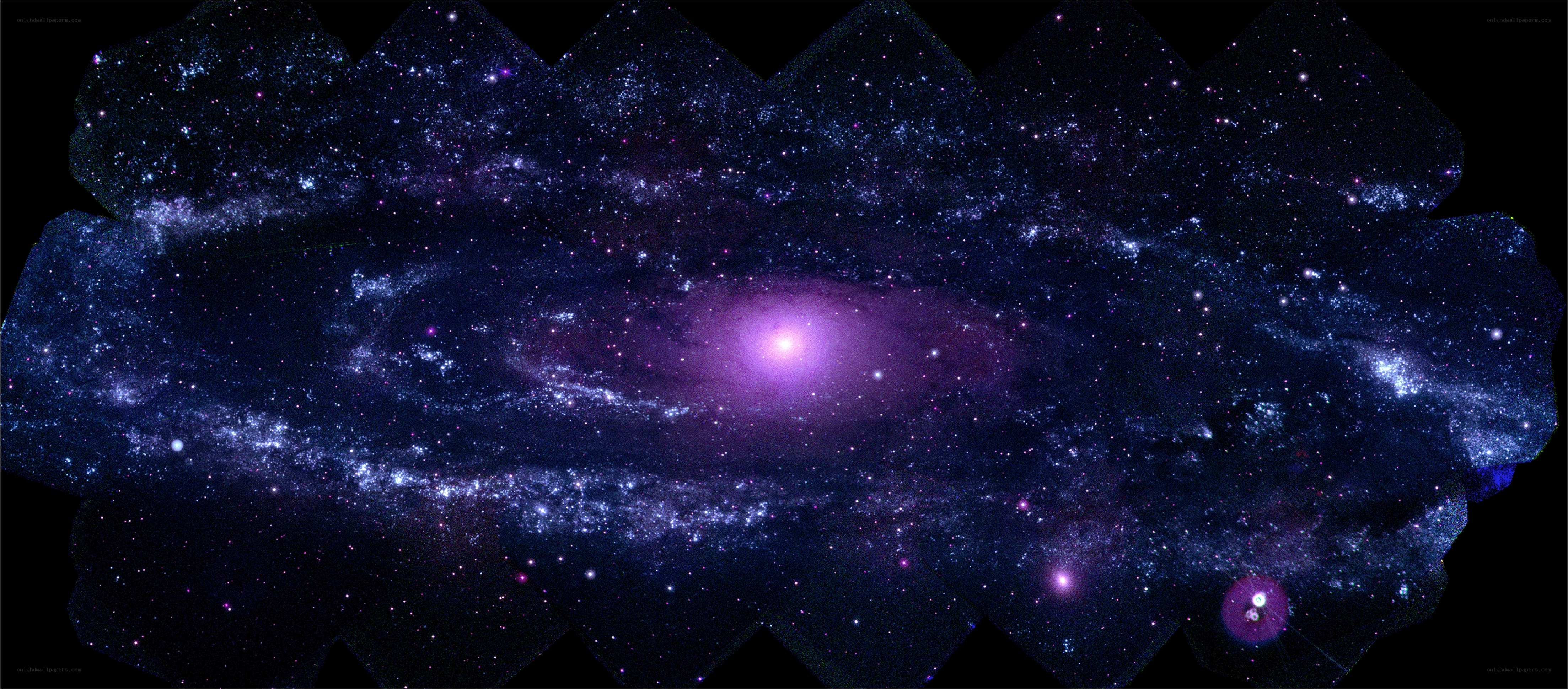 spiral galaxy in deep space