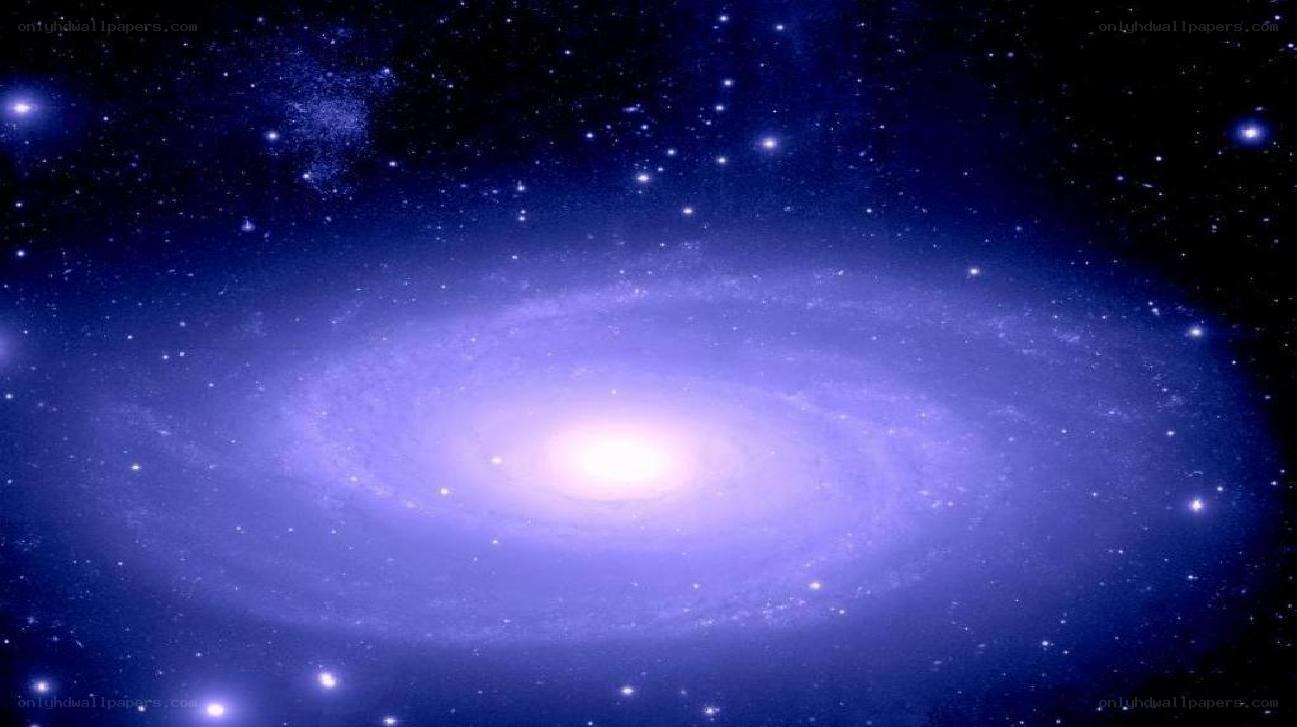 spiral galaxy in deep space