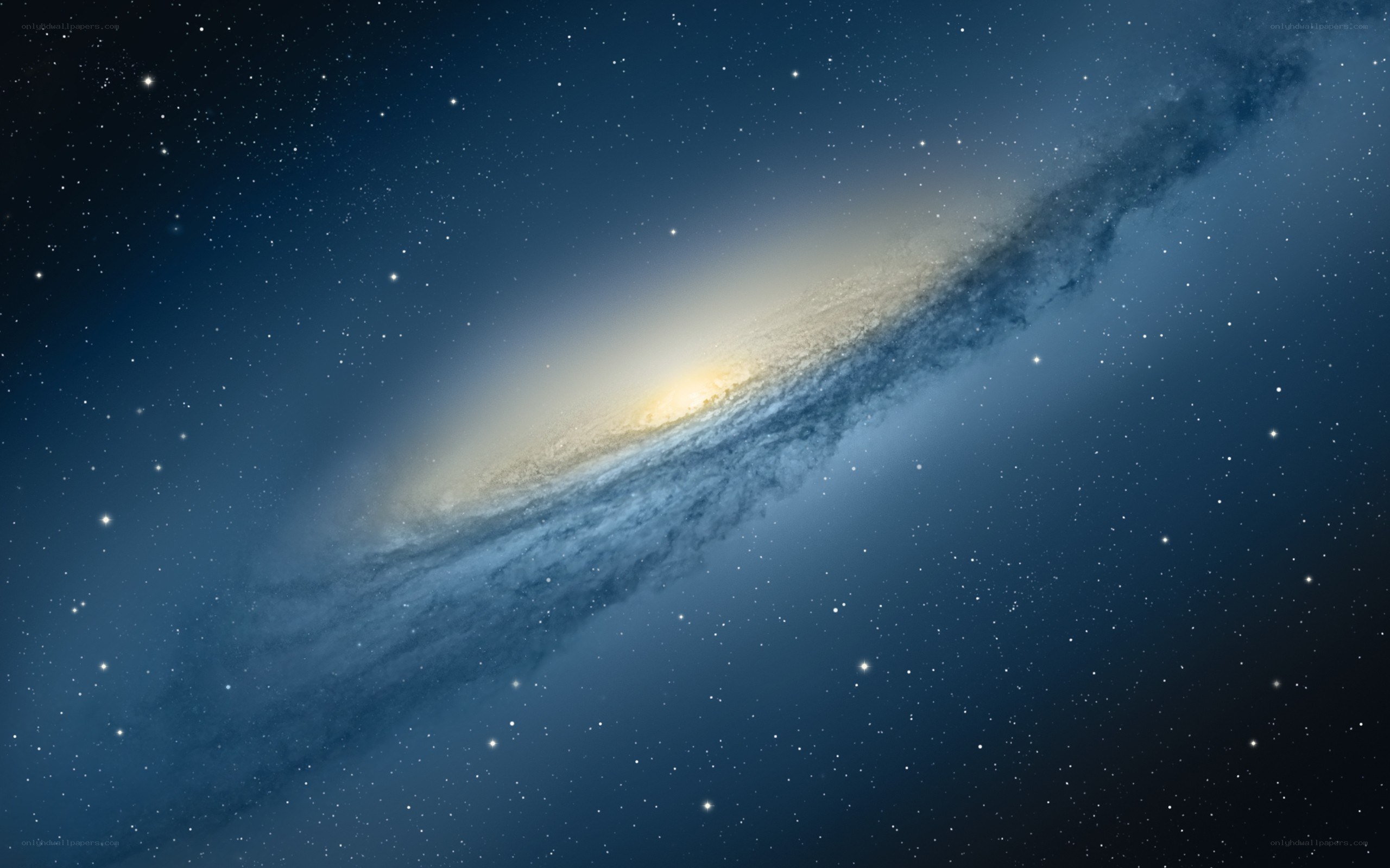 spiral galaxy in space