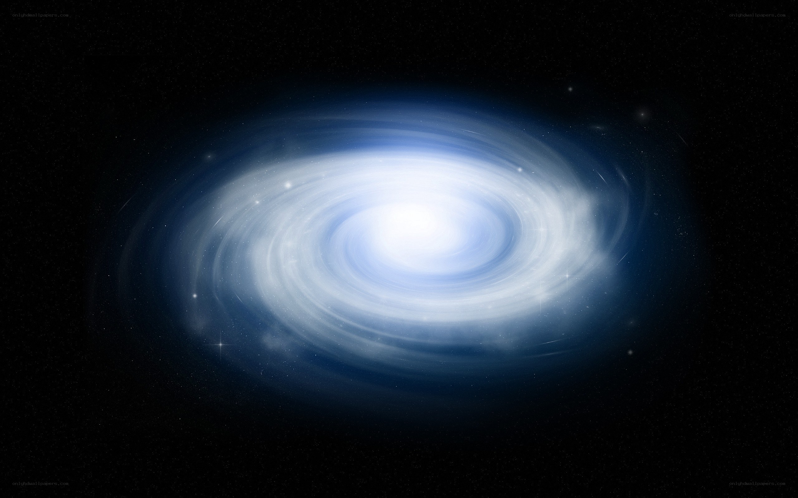spiral galaxy in space