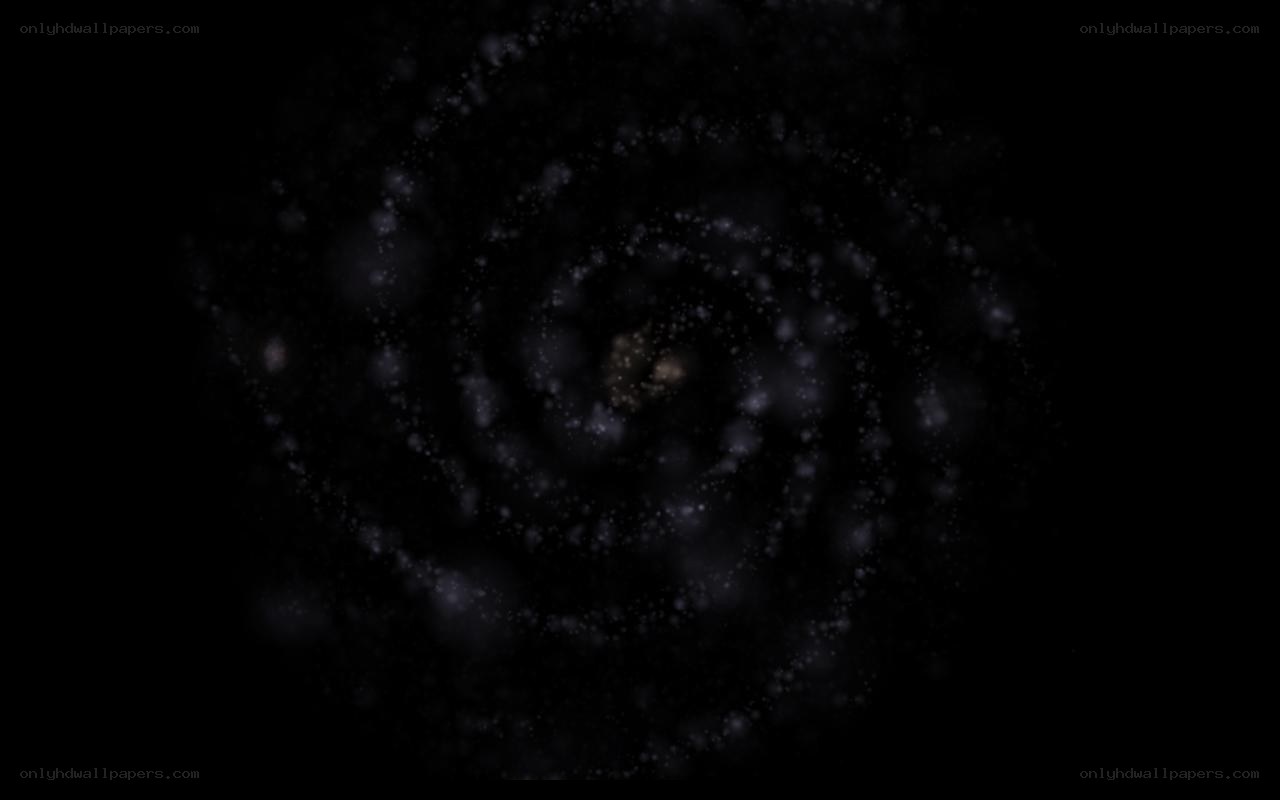 spiral galaxy in space