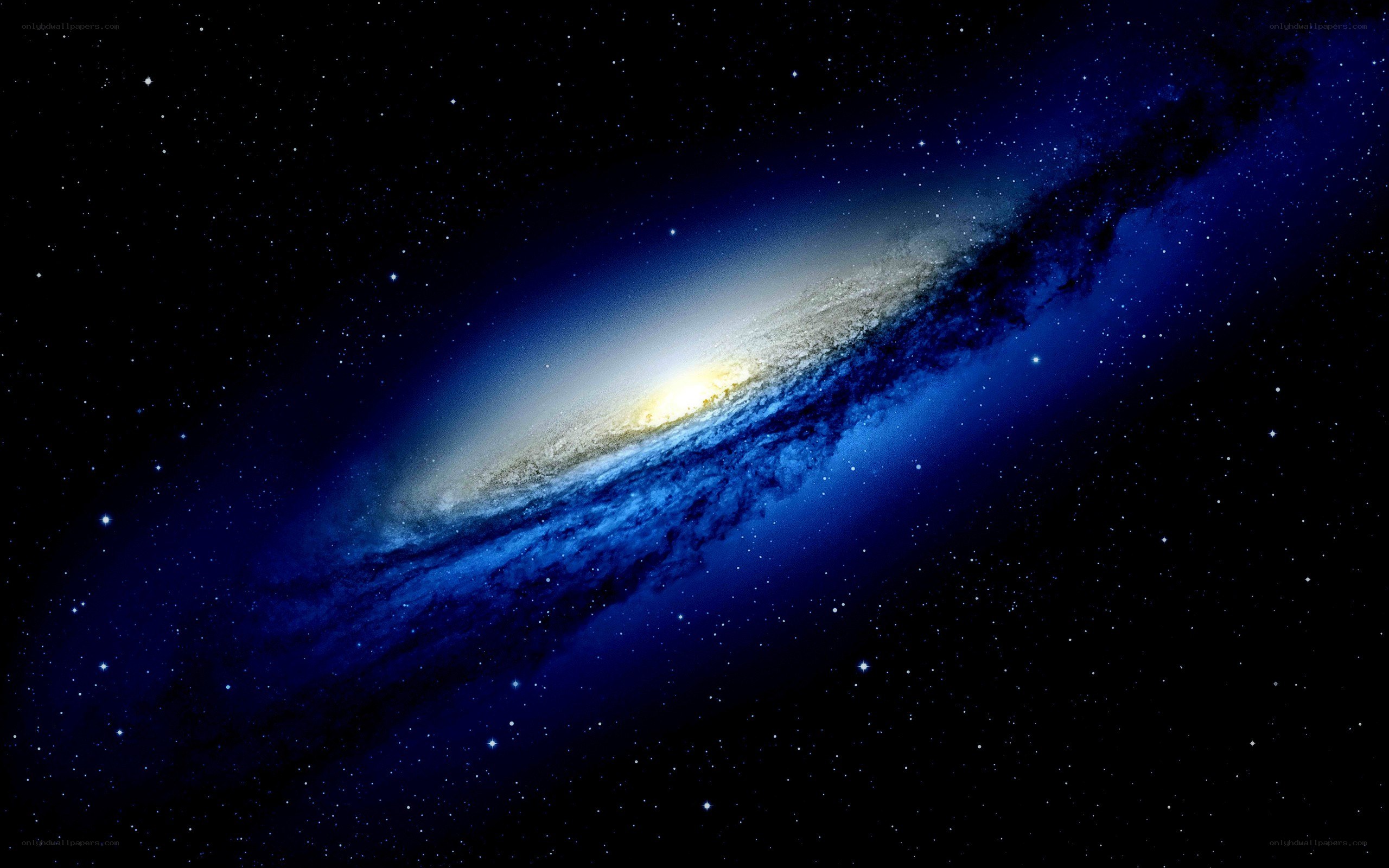 spiral galaxy in space