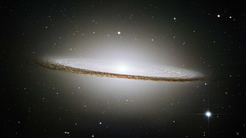 Spiral Galaxy in Space — Black, Cosmic, Night, Photograph, Stars, Dust