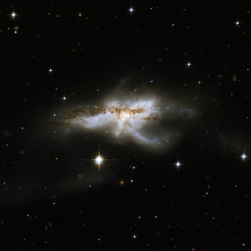 Spiral Galaxy in Space — Black, Dark, Photograph, Stars