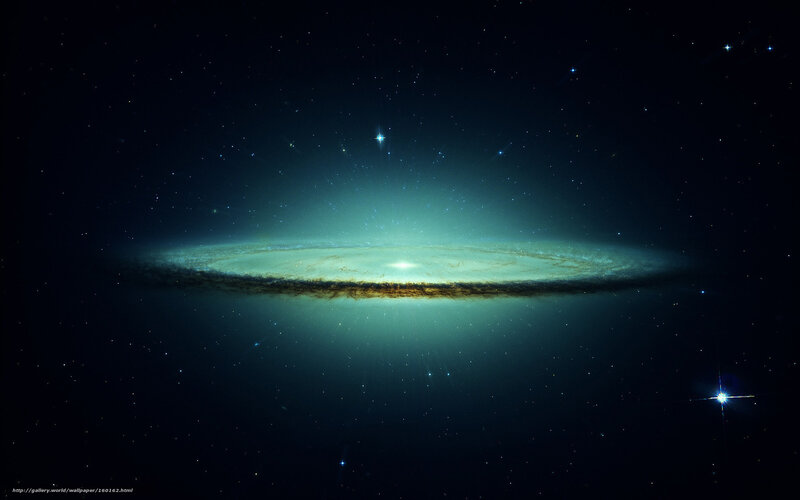 Spiral Galaxy in Space — Black, Serene, Night, Photograph, Stars