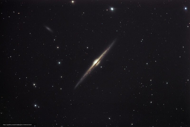 Spiral Galaxy in Space — Black, Serene, Night