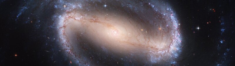 Spiral Galaxy in Space — Blue, Dramatic, Photograph, Stars, Nebulae