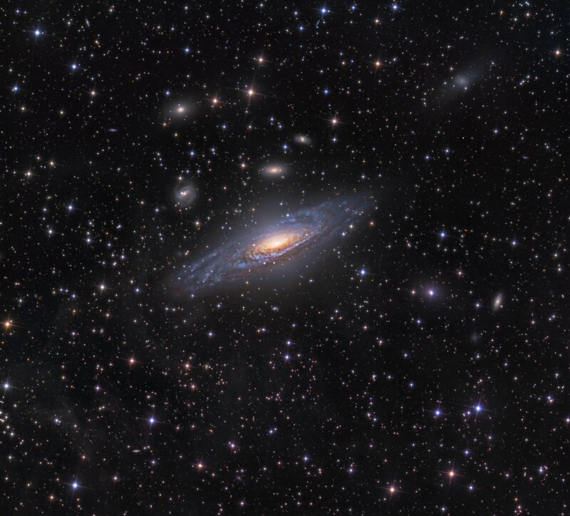 Spiral Galaxy in Space — Cosmic, Galaxies