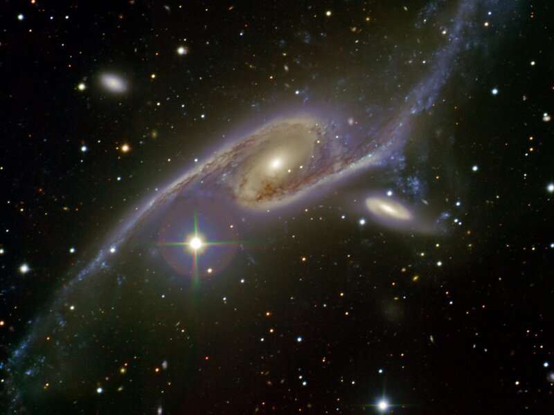 Spiral Galaxy in Space — Cosmic, Nebulae